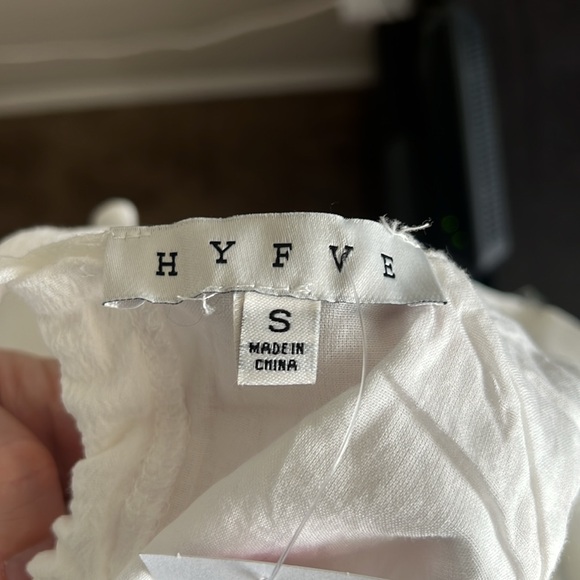 White babydoll top - Picture 6 of 7